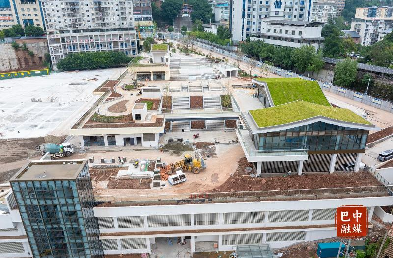 巴城状元桥片区综合停车场项目已现雏形