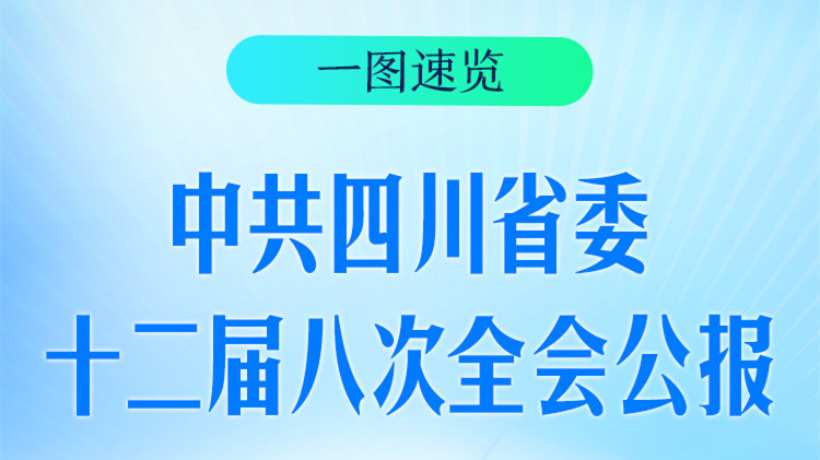 一图速览丨中共四川省委十二届八次全会公报
