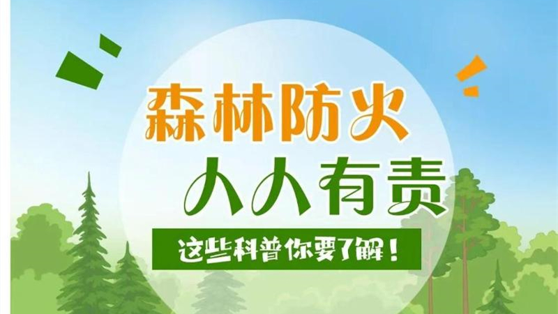 森林防火请做到“十不要”
