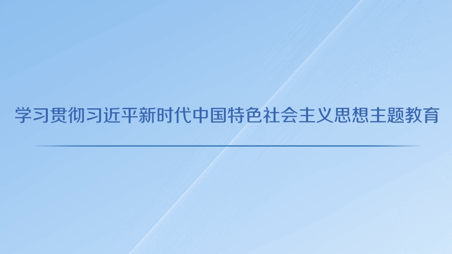 学习贯彻习近平新时代中国特色社会主义思想主题教育㊹