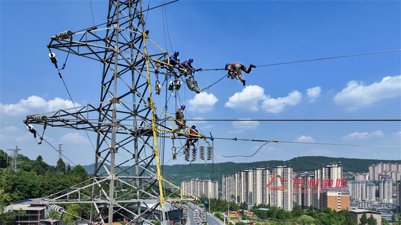 迎峰度夏保供电 筑牢民生用电“安全防线”
