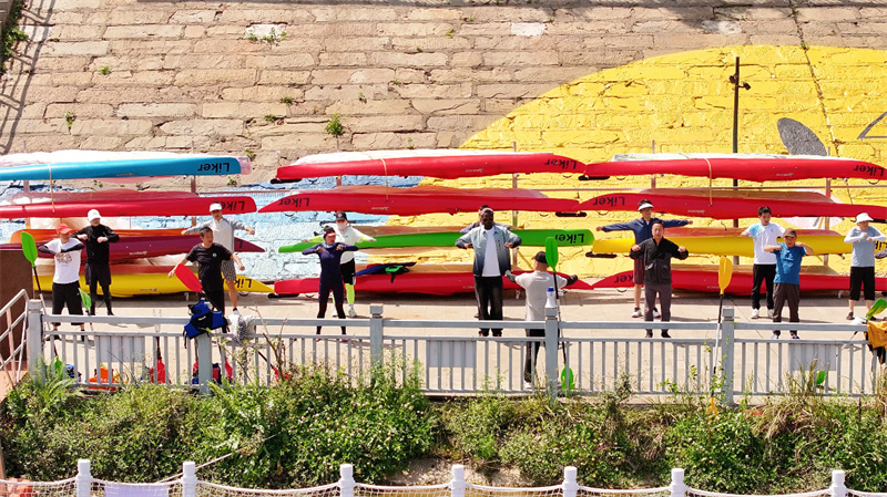 艇聚巴中 桨向未来㉞丨巴河传来神秘口令，原来是……”