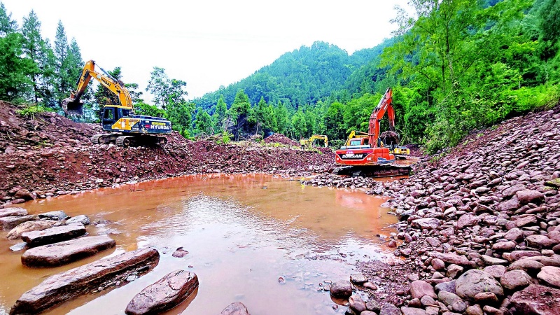 “雨停人不停”！巴州区全力打好防汛减灾主动仗