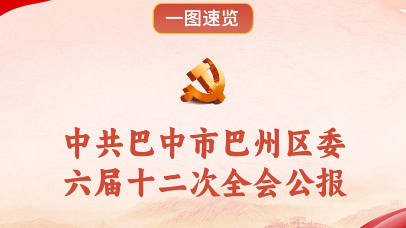一图速览丨区委六届十二次全会公报