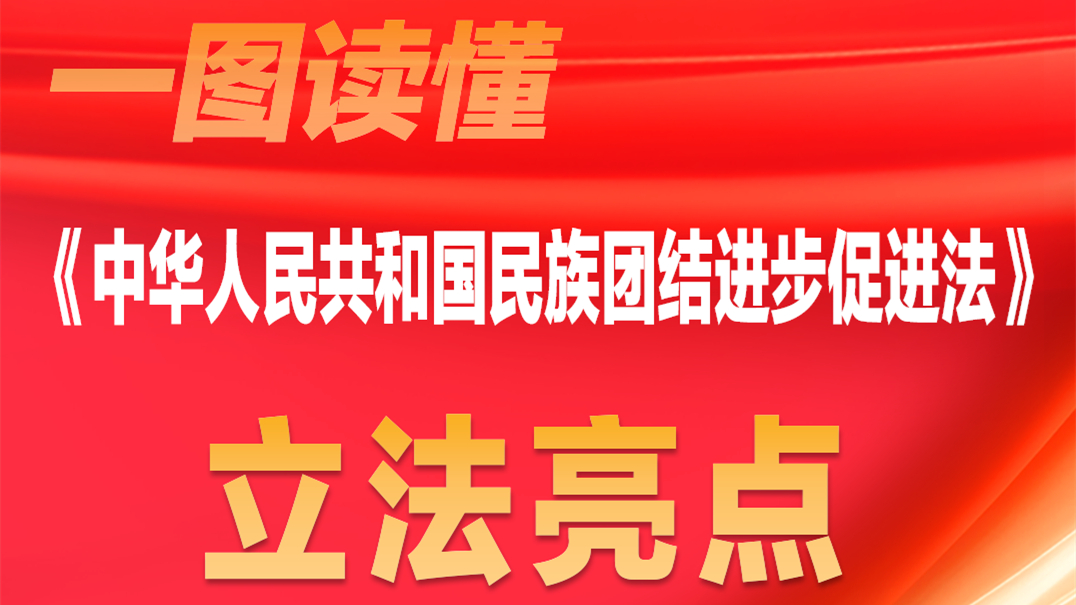 一图读懂丨《中华人民共和国民族团结进步促进法》